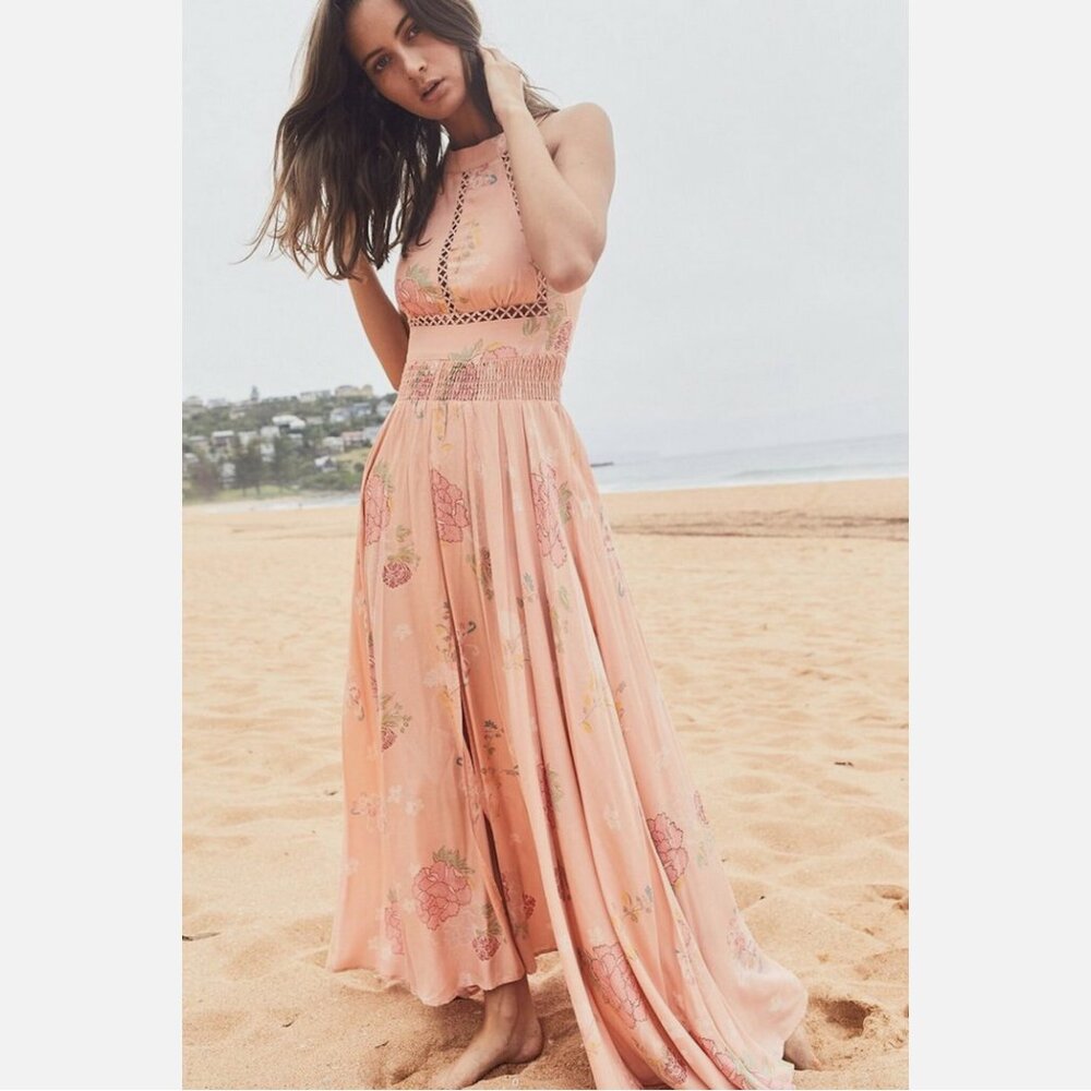 Jaase Endless Summer Illusion Floral Maxi Dress